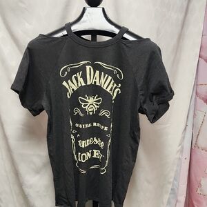 Jack Daniels Fun T-shirt with Awesome Shoulders!!!!